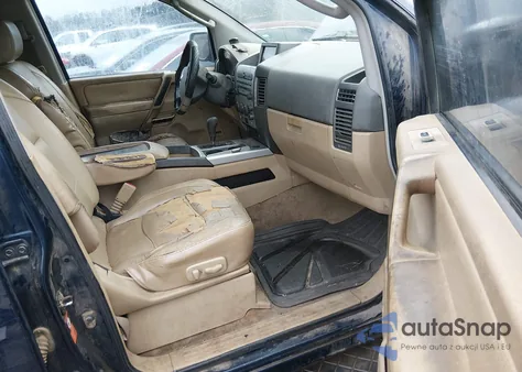 2007 Nissan Armada Le from USA, damaged, VIN 5N1BA08A57N708546